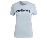 adidas Femme Essentials Slim Logo Tee, Wonder Blue/Legend Ink, M