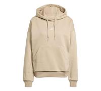Adidas Femme Essentials Small Logo Feel Cozy Hoodie, Warm Sandstone/White, M