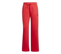 adidas Femme Essentials Small Logo Feel Cozy Open Hem Pants, Pure Ruby/Black, S