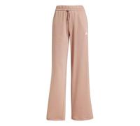 adidas Femme Essentials Small Logo Feel Cozy Open Hem Pants, Warm Clay/White, XXL