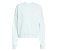 Adidas Femme Essentials Small Logo Feel Cozy Relaxed FIT Sweatshirt, Halo Mint/White, M