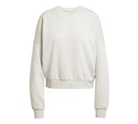 adidas Femme Essentials Small Logo Feel Cozy Relaxed Fit Sweatshirt, Wonder Alumina/White, S