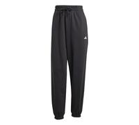 Adidas Pantalon de sport Essentials Femme French Terry petit logo Noir/Blanc Taille L