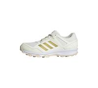 adidas Femme Fabela Rise Chaussures de Hockey, Off White/Gold met./Crystal Sand, 44 EU