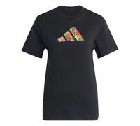 adidas Femme Floral Regular Graphic Shirt, Black, S