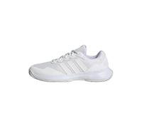 adidas Femme GAMECOURT 2 Tennis Shoes, FTWR White/FTWR White/FTWR White, 43 1/3 EU
