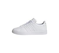 adidas Femme Grand Cloudfoam Lifestyle Court Comfort Shoes Chaussures, Cloud White/Gold Metallic, Numeric_40 EU
