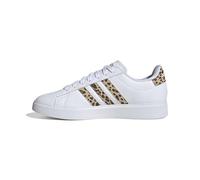 adidas Femme Grand Court 2.0 Shoes Chaussures, Cloud White/Magic Beige/Matte Gold, 42 EU