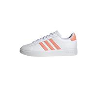 adidas Femme Grand Court 2.0 Shoes-Low, FTWR White/Wonder Clay/Gold Met, 40 EU