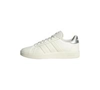 adidas Femme Grand TD Lifestyle Court Casual Shoes Chaussures, Core White/Off White/Silver met, 40 EU