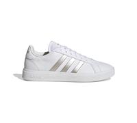 adidas Femme Grand TD Lifestyle Court Casual Shoes Chaussures, Cloud White/Platinum/Cloud White, 44 EU