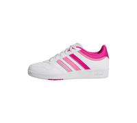 adidas Femme Hoops 4.0 Shoes Chaussures, FTWR White/Shock Pink/Lucid Pink, 37 1/3 EU
