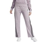 adidas Femme Iconic Wrapping 3-Stripes Snap Track Pants, preloved Fig/Black, M