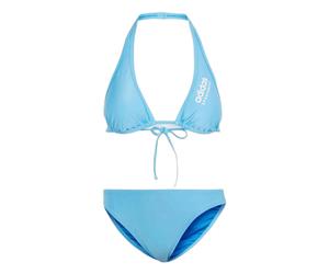 Adidas, Femme, Maillots de bain, Bleu, Taille: 36 FR Neckholder Bikini