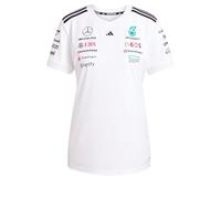 Adidas Mercedes Amg Petronas F1 Team Short Sleeve T-shirt Blanc 2XL Femme