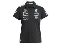 Adidas Femme Mercedes - AMG Petronas Formula One Team Team Polo Black Women, Black/White, XL
