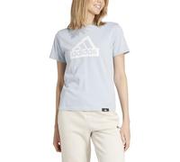 adidas Femme Modern Essentials Graphic Tee, Wonder Blue, XS