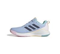 adidas Femme Novaflight 2 Indoor Shoes Chaussures de Sport, Glow Blue/Shadow Navy/Core Black, 37 1/3 EU