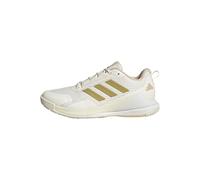 adidas Femme Novaflight 2 Indoor Shoes Chaussures de Sport, Off White/Gold met./Crystal Sand, 43 1/3 EU