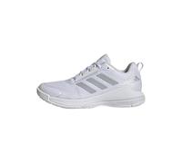 Adidas Chaussures d'intérieur femme Novaflight 2 – Cloud White/Argent métallisé – 36 2/3 EU