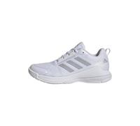 adidas Femme Novaflight 2 Indoor Shoes, Cloud White/Silver Metallic/Cloud White, 41 1/3 EU