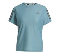 adidas Femme Own The Run Base Tee, Preloved Teal, L