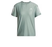 adidas Femme Own The Run Base Tee, Silver Green, M