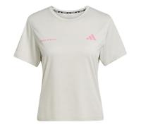 adidas Femme Own The Run Melange T-Shirt, Orbit Grey Mel, S
