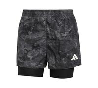 Adidas Own The Run Spray Dye 2in1 Shorts Gris M Femme