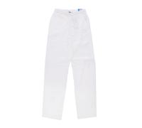 Adidas, Femme, Pantalons, Blanc, Taille: 42 FR Pantalon Large en Lin