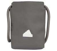 adidas Femme Polyurethane Phone Bag, charcoal/white, One size