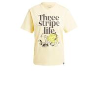 Adidas Femme Positivity Graphic Tee, Almost Yellow, S