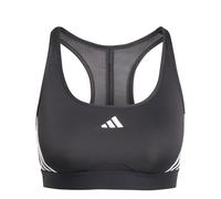 Adidas Femme PowerReact Train 3Stipes Bra, Black, XS
