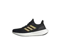 adidas Femme Pureboost 23 Shoes, Core Black/Gold Metallic/Carbon, 36 2/3 EU