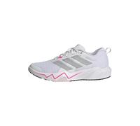 adidas Femme Rapidmove Go Training Shoes, FTWR White/Silver met./Lucid Pink, 41 1/3 EU