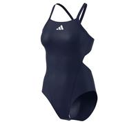 Adidas Maillot de bain 1 pièce Ripstream Team – bretelles fines, dos en C – Bleu 36 Femme
