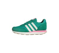 adidas Femme Run 60s 3.0 Shoes Chaussures, Semi Court Green/Off White/Bliss Pink, 37 1/3 EU