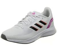 Adidas Femme Run Falcon 2.0 Chaussures de running entrainement, Blanc Crystal White Core Black Grey Four, 38 EU