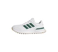 adidas Femme S2G 26 Leather Spikeless Golf Shoe, FTWR White/Collegiate Green/Gum M2, 40 EU