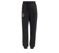 adidas Femme Signature Graphic Print Fleece Loose Pant, Black, M