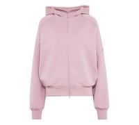 adidas Femme Soft Lux Full-Zip Hoodie Sweatshirt, Magic Mauve, S