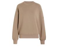 Adidas Soft Lux Loose Sweatshirt Beige L Femme