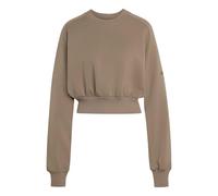 adidas Femme Soft Lux Sweatshirt, Khaki Six, S