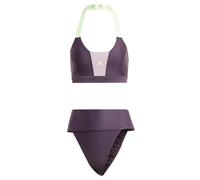 adidas Femme Sportswear Colorblock Bikini, Aurora Black/Preloved Fig, M