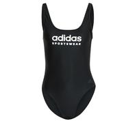 adidas Femme Sportswear U-Back Swimsuit, Black/White, 42