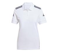 adidas Femme SQUADRA25 Cotton Polo, White/Black, M