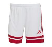 Adidas Short Squadra 25 Femme Blanc/Team Power Red 2 Taille M (38-40)