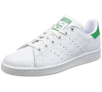 adidas Femme Stan Smith Basses, Blanc (FTWR White/FTWR White/Green), 40 EU