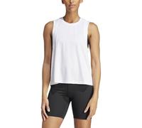 adidas Femme Studio Tank Top, White/Grey Two, L