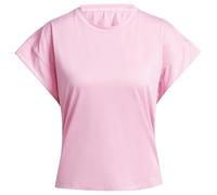 adidas Femme Studio Tee, Bliss Pink/Grey Two, XS